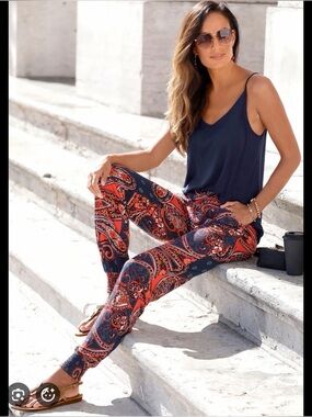 Lascana patterned pants size 2